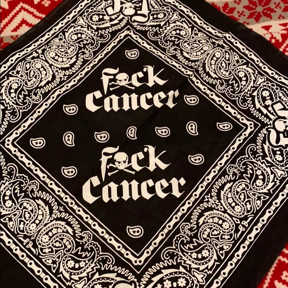 F**k cancer bandana